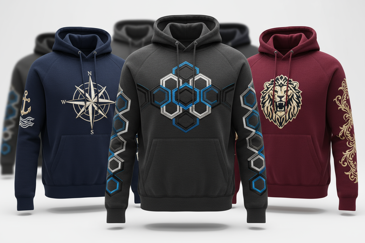 Embroidered Hoodies