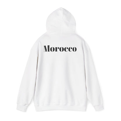JAMAA EL-FNÀ Unisex Hooded Sweatshirt - Moroccan Travel Inspired Apparel