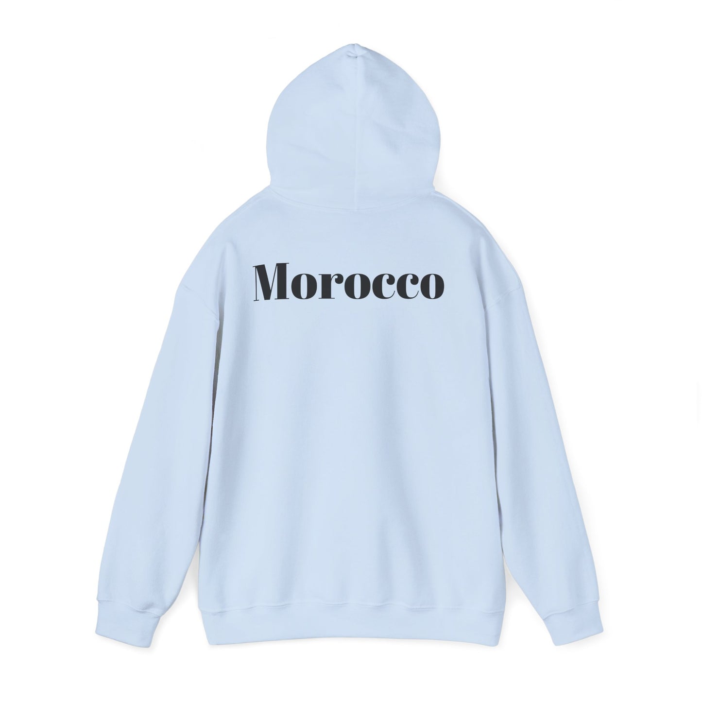 JAMAA EL-FNÀ Unisex Hooded Sweatshirt - Moroccan Travel Inspired Apparel