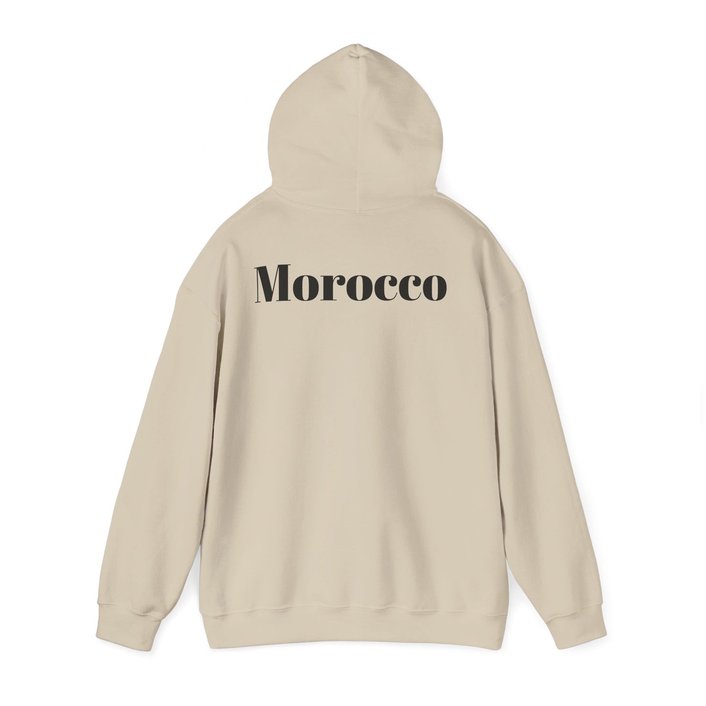 JAMAA EL-FNÀ Unisex Hooded Sweatshirt - Moroccan Travel Inspired Apparel