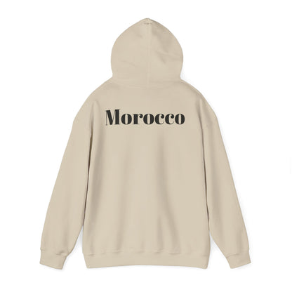 JAMAA EL-FNÀ Unisex Hooded Sweatshirt - Moroccan Travel Inspired Apparel