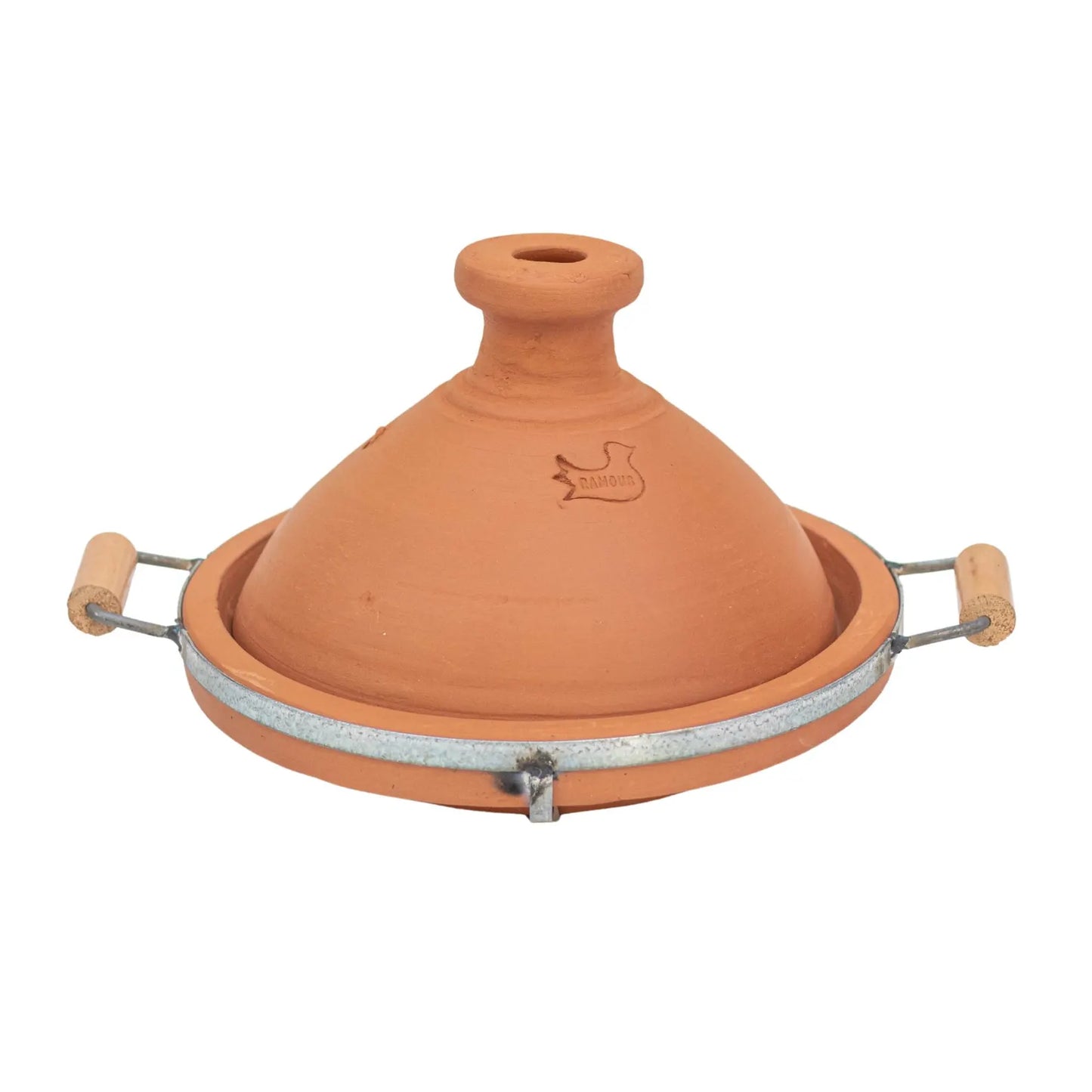 Moroccan Tagine 34cm with Traditional Unglazed Mejmer Brazier – Premium Quality, Convenient Relay Point Delivery